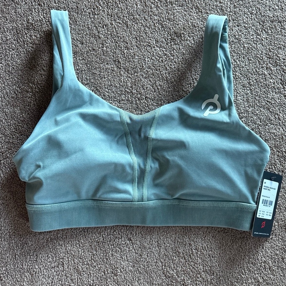 Peloton Mineral Wash Soft Sports Bra | medium | NWT